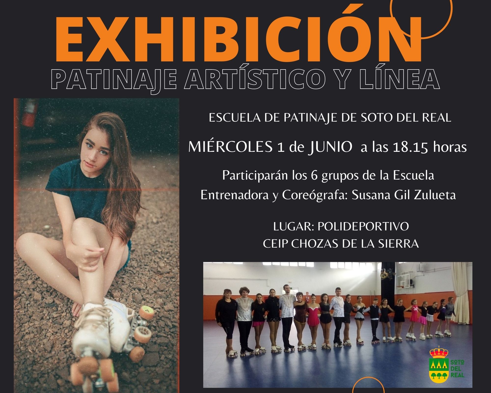 es suficiente Deportes jazz EXHIBICIÓN PATINAJE ARTÍSTICO - Ayuntamiento - Soto del Real