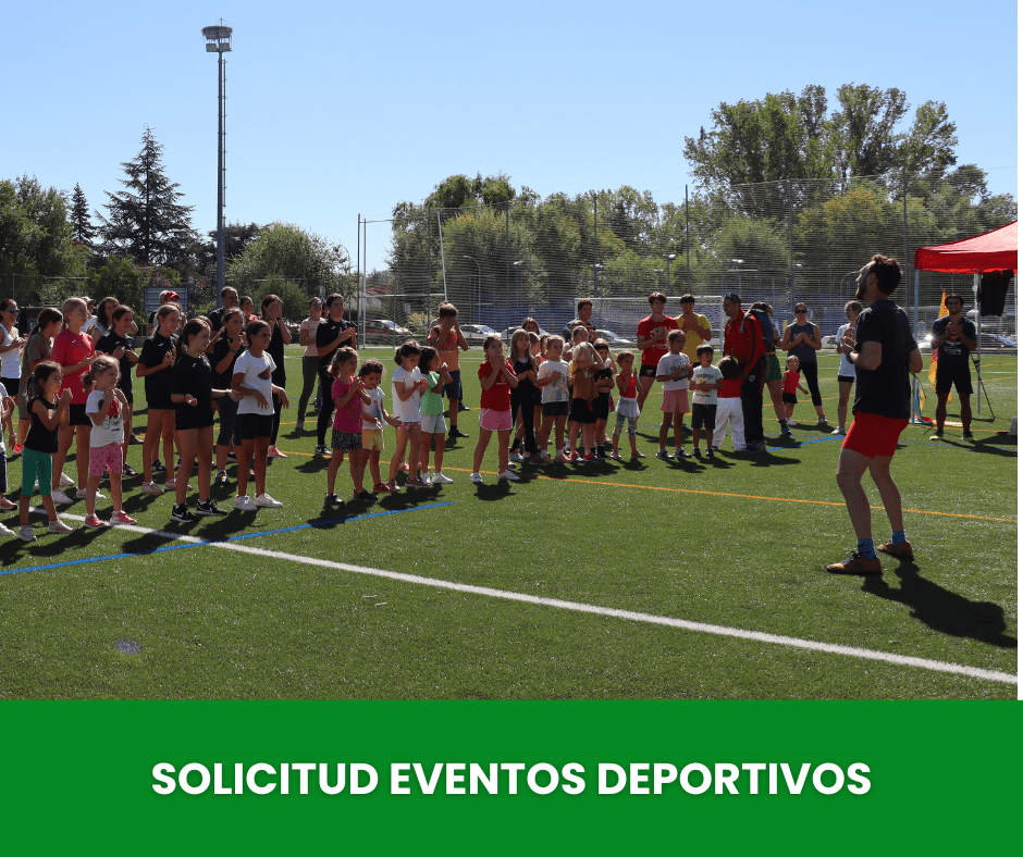solicitud eventos deportivos